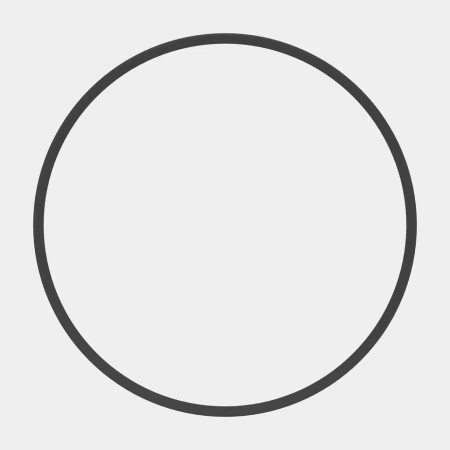 Светильник накладной RONDO 38W D400х25mm 4000K | Black