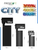 Светильник CITY NEW 25W 3ССТ 3000/4000/6000К CRI85 36° Черный 2TRA однофазный 220V 60x145mm