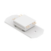 Прямой соединитель для трековой системы S39 220V 4x контактный White 33x70x8mm EAC19299