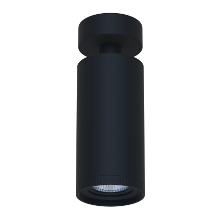 Накладной светодиодный светильник CITY ZOOM 10W 4000K CRI85 Угол света 10°- 60° BLACK Ø60x123mm