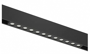 Светильник LINER BLACK MASK MAGNETIC S15 48V 12W 36° 3000K CRI90 OSRAM | Черный корпус L232mm