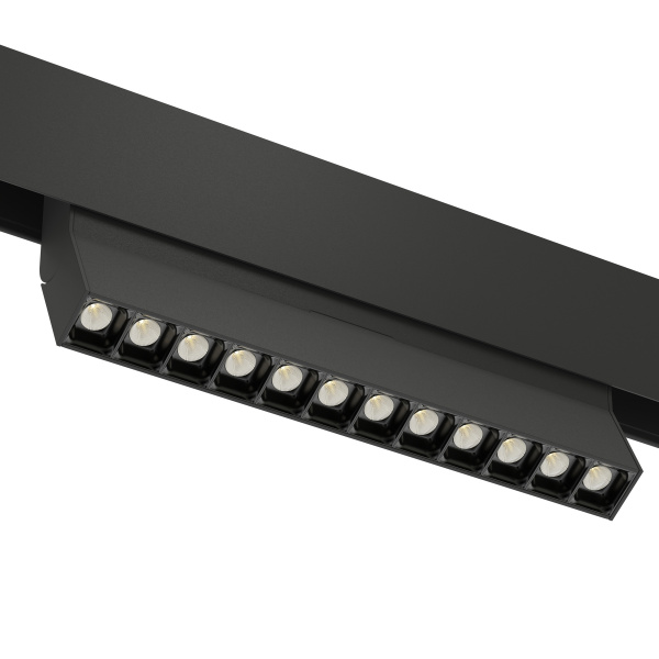 Светильник SPOT BLACK BOOK MAGNETIC S20 48V 16W 36° CRI90 OSRAM 4000K | Черный корпус L220хH110mm