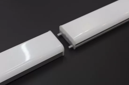 Линейный светильник серии LINER/M 50W 4000К, 1200х75х35мм Silver