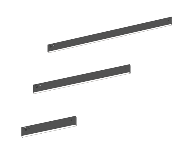 Светильник LINER MAGNETIC S10 48V 30W 120° 3000/4000/6000K CRI90 OSRAM | Черный корпус L600mm