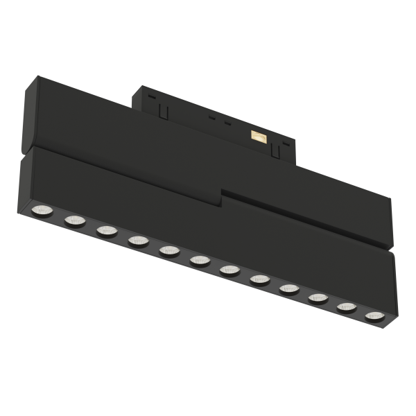 Светильник SPOT BLACK BOOK MAGNETIC S15 48V 12W 36° CRI90 OSRAM 4000K | Черный корпус L232хH100mm