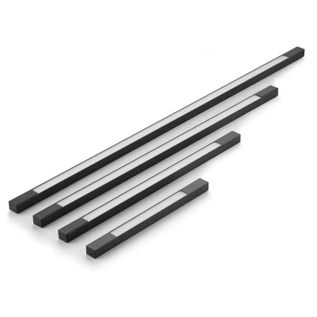 Светильник LINER MAGNETIC S25 48V 10W 120° 4000K CRI90 OSRAM | Черный корпус L295mm