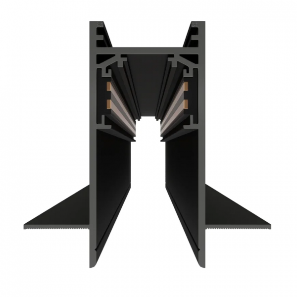 Трековая система встраиваемая MAGNETIC S20 48V 4TRA BLACK 3000x70x52mm