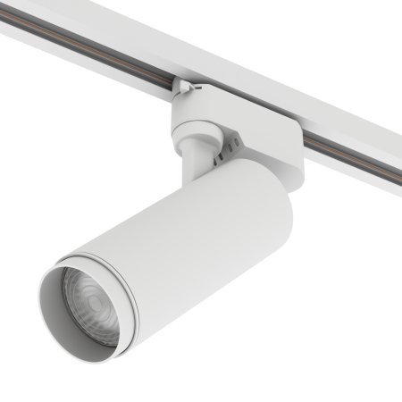 Трековый светильник CITY ZOOM NEW 20W 3000/4000/6000К 10°- 60° 2TRA 60х145mm | Белый корпус