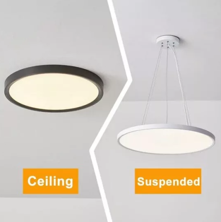 Светильник накладной RONDO 48W D500х25mm 4000K | Black