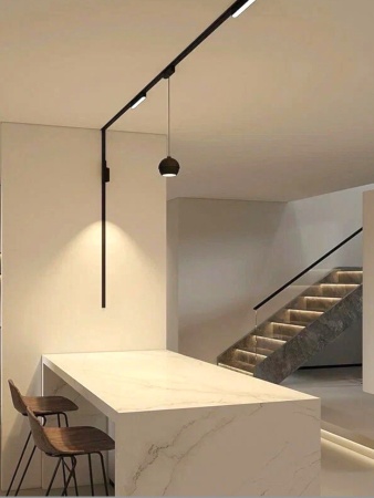 Светильник LINER MAGNETIC Н5 48V 18W 120° 3000K OSRAM | Black 330х25х25mm