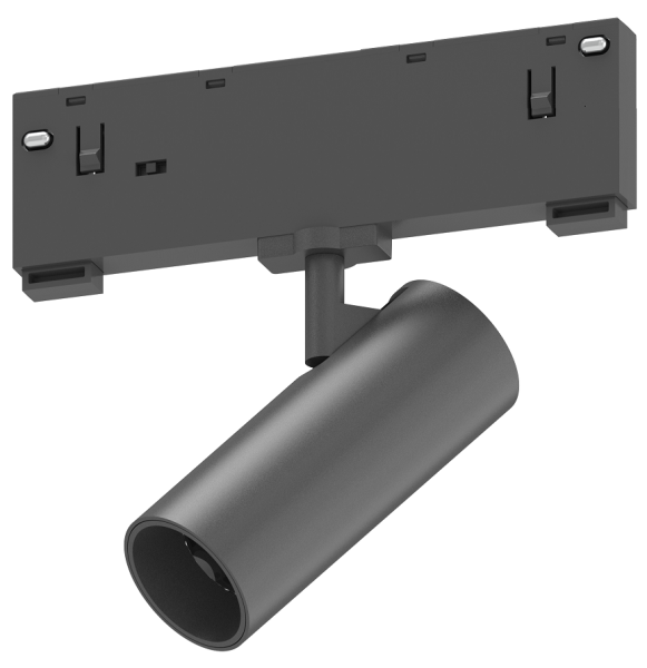 Светильник SPOT MAGNETIC S10 48V 6W 24° CRI90 OSRAM 3000/4000/6000K | Черный корпус D33х85mm