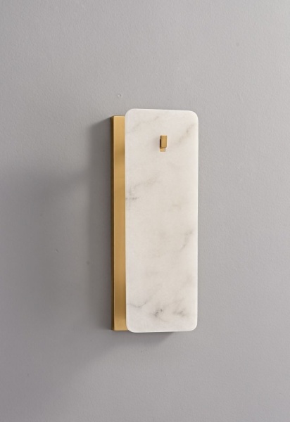 Светильник настенный Alabaster L128хH380хW110 E27х1 BRASS GOLD