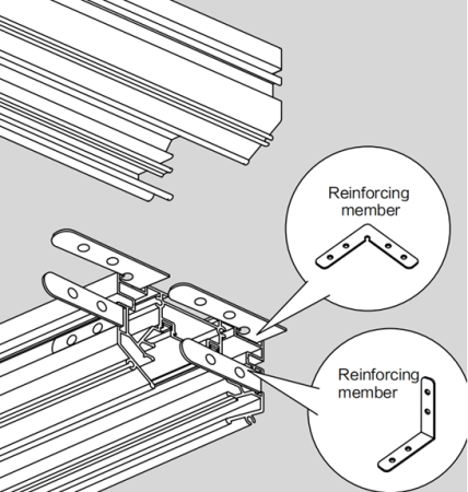 Угловой вертикальный соединитель к шинопроводу S15