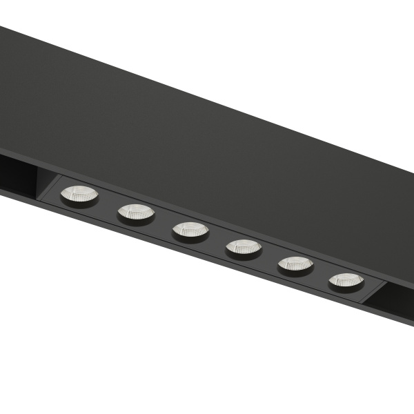 Светильник LINER BLACK MASK MAGNETIC S15 48V 6W 36° 3000-6000K TRIX CRI90 OSRAM | Черный L118mm