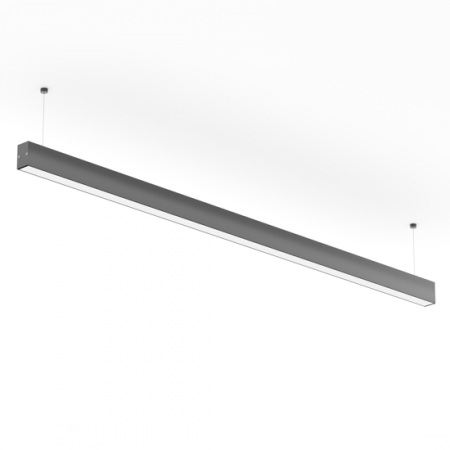 Линейный светильник серии LINER/S 50W 4000К, 2400х34х58мм Black