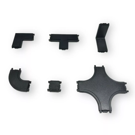 Х- соединитель потолок-потолок для шинопровода H5 White