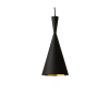 Люстра подвесная Е27 дизайн TomDixon Black/Gold d=190mm
