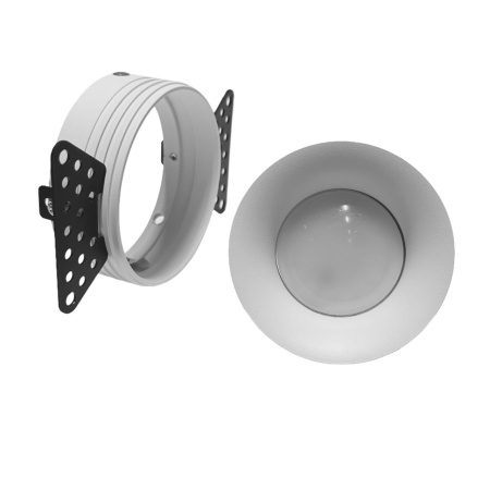 Светильник встраиваемый под отделку MR16 GU10 WHITE | Ø80(80)x27mm