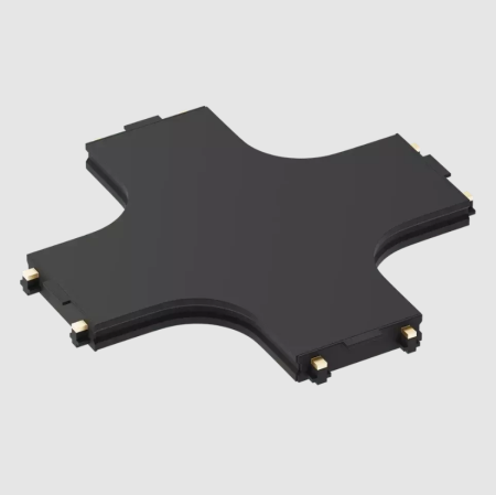 Х- соединитель потолок-потолок для шинопровода H5 White