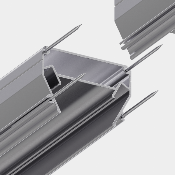 Профиль для натяжных потолков MAGNETIC S25 1000mm
