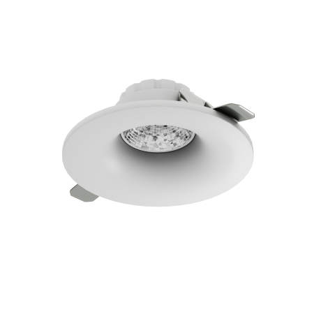 Светильник встраиваемый CITY DLV MR16 GU5.3 WHITE | Ø95 (75)xH40mm