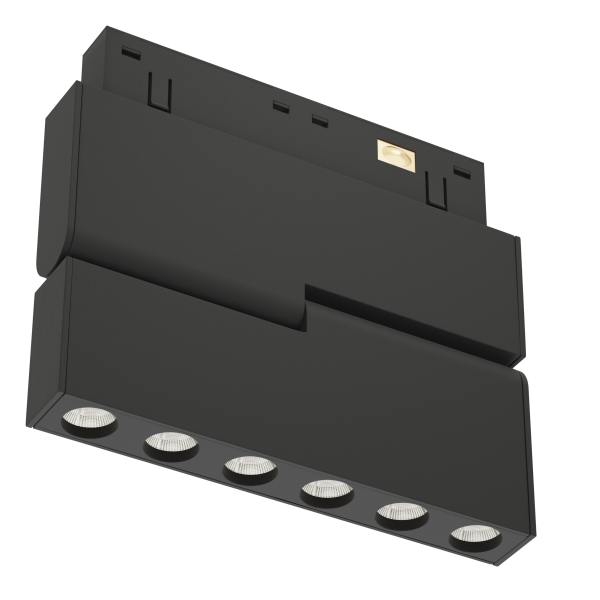 Светильник SPOT BLACK BOOK MAGNETIC S15 48V 6W 36° CRI90 OSRAM 3000-6000K TRIX | Черный корпус L118х