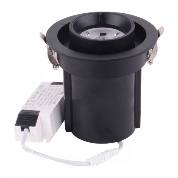 Светильник COLT 12W 4000К 36° | SPOT поворотно-выдвижной | WHITE Ø89mm