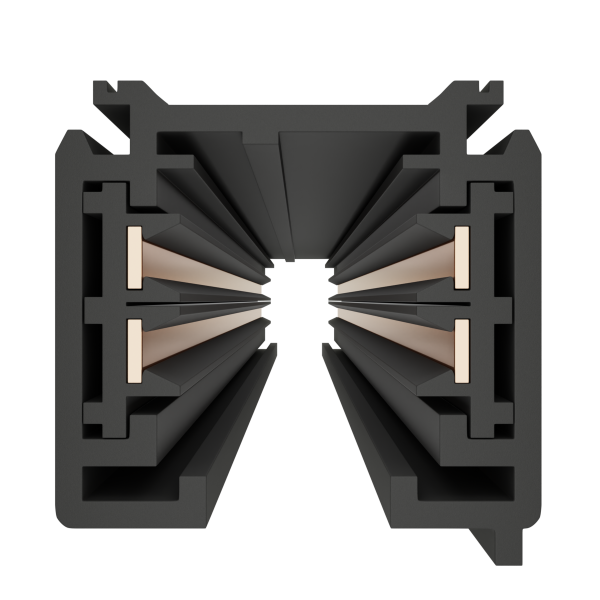 Трек черный 3000mm ML-TR-4TRA-3000-B  (10pcs)