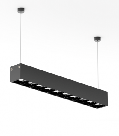 Светильник LINER T33 BLACK MASK 15W 3000К EPISTAR CRI90 48° IP40 Черный корпус 278x33x34mm | 220V