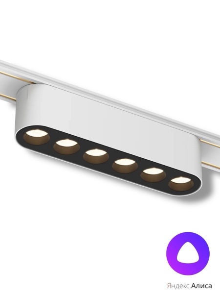 Светильник LINER BLACK MASK MAGNETIC Н5 48V 6W 36° 2400-6000K OSRAM | White 115х25х25mm