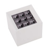 Св-к накладной WINDOWS 18W 9x2W OSRAM CRI90, WW 3000K, KEGU драйвер, White 81х81х81 mm