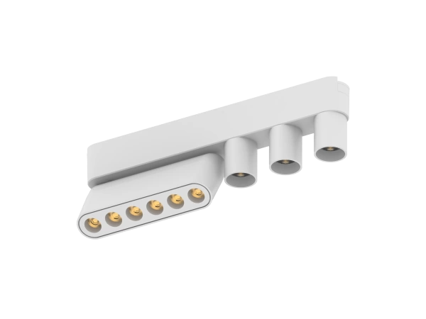 Трековый магнитный св-к LEGO MAGNETIC H4 24V 6Wх2 24° 3000К/4000K/6000К OSRAM |  Black 