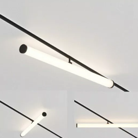 Светильник TUBE MAGNETIC S15 48V 20W 180° 4000K CRI90 OSRAM | Черный корпус L600mm