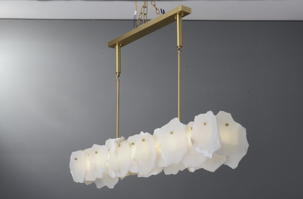 Светильник подвесной Alabaster L1200хH800mm LED 34W Латунь