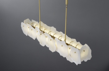 Светильник подвесной Alabaster L1200хH800mm LED 34W Латунь