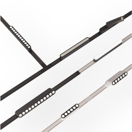 Светильник SPOT MAGNETIC H5 48V 7W 36° CRI90 Bridgelux 2400-6000K | Black D30х109mm