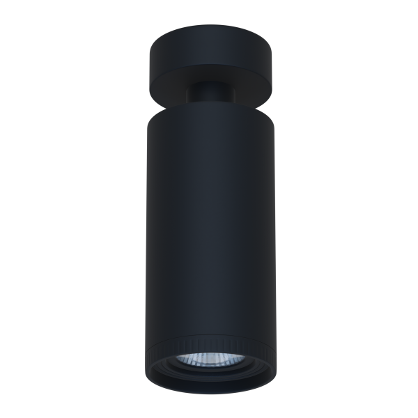 Накладной светодиодный светильник CITY ZOOM 30W 4000K CRI85 Угол света 10°- 60° BLACK Ø80x155mm