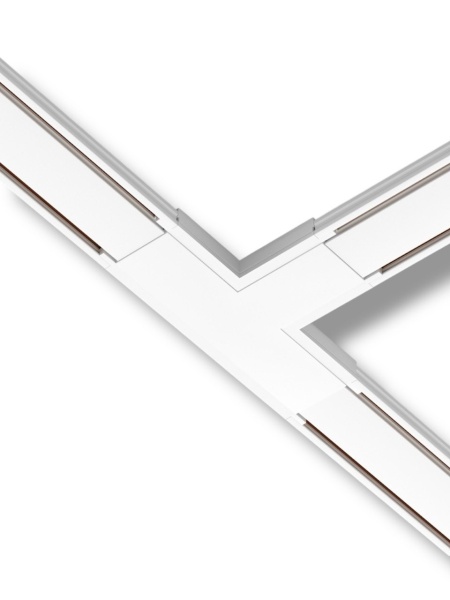 Т- соединитель потолок-потолок для шинопровода H5 White